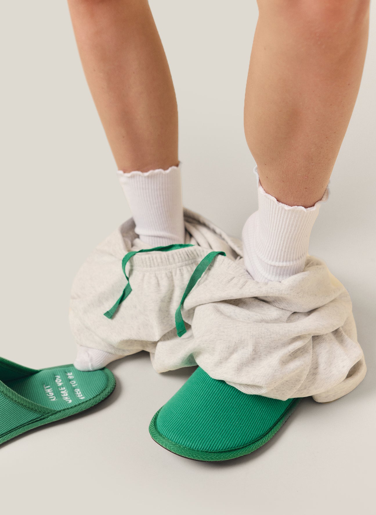 Green Hotel Slippers