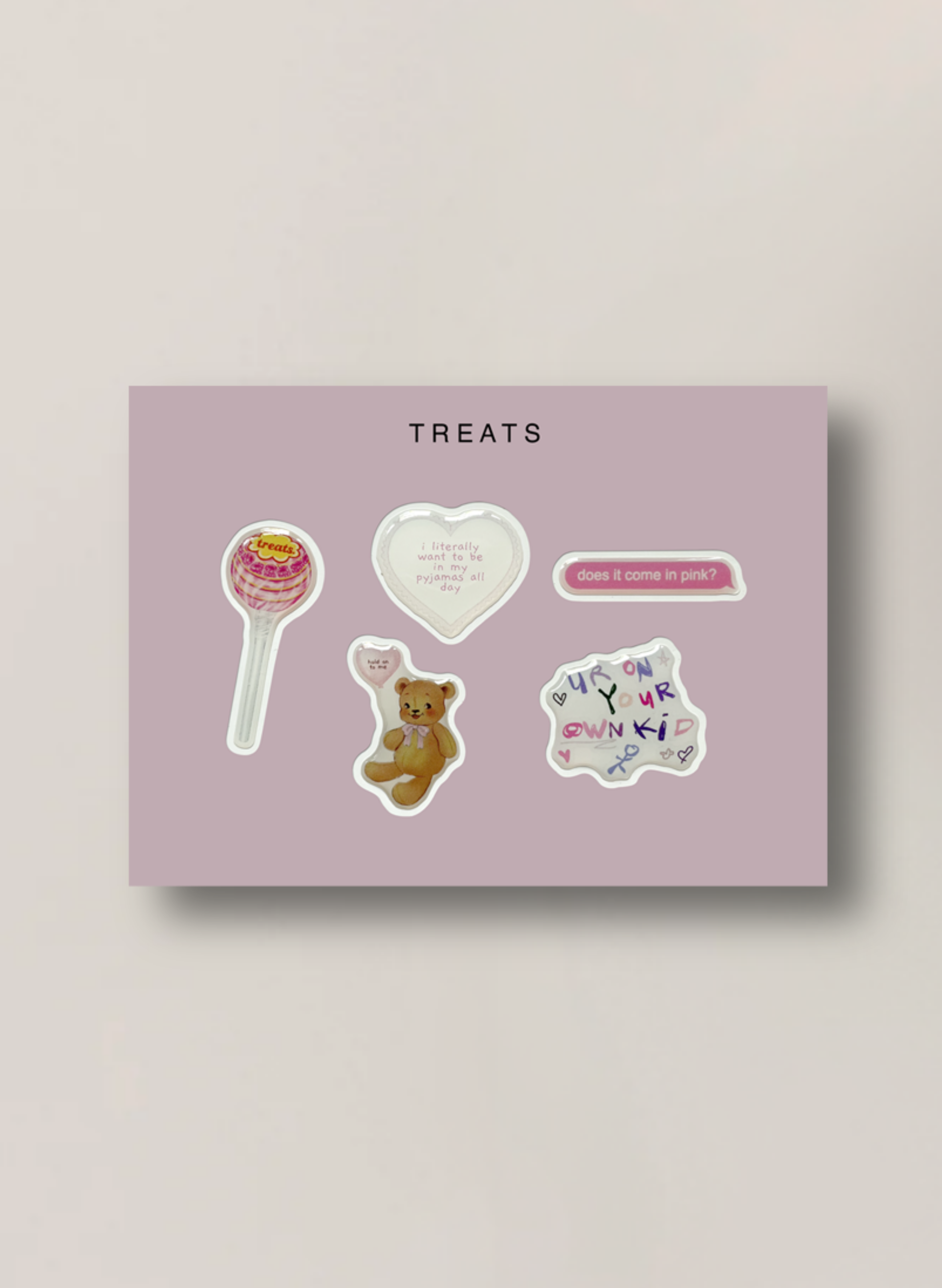 Sticker Pack - Pink – Treats Studios