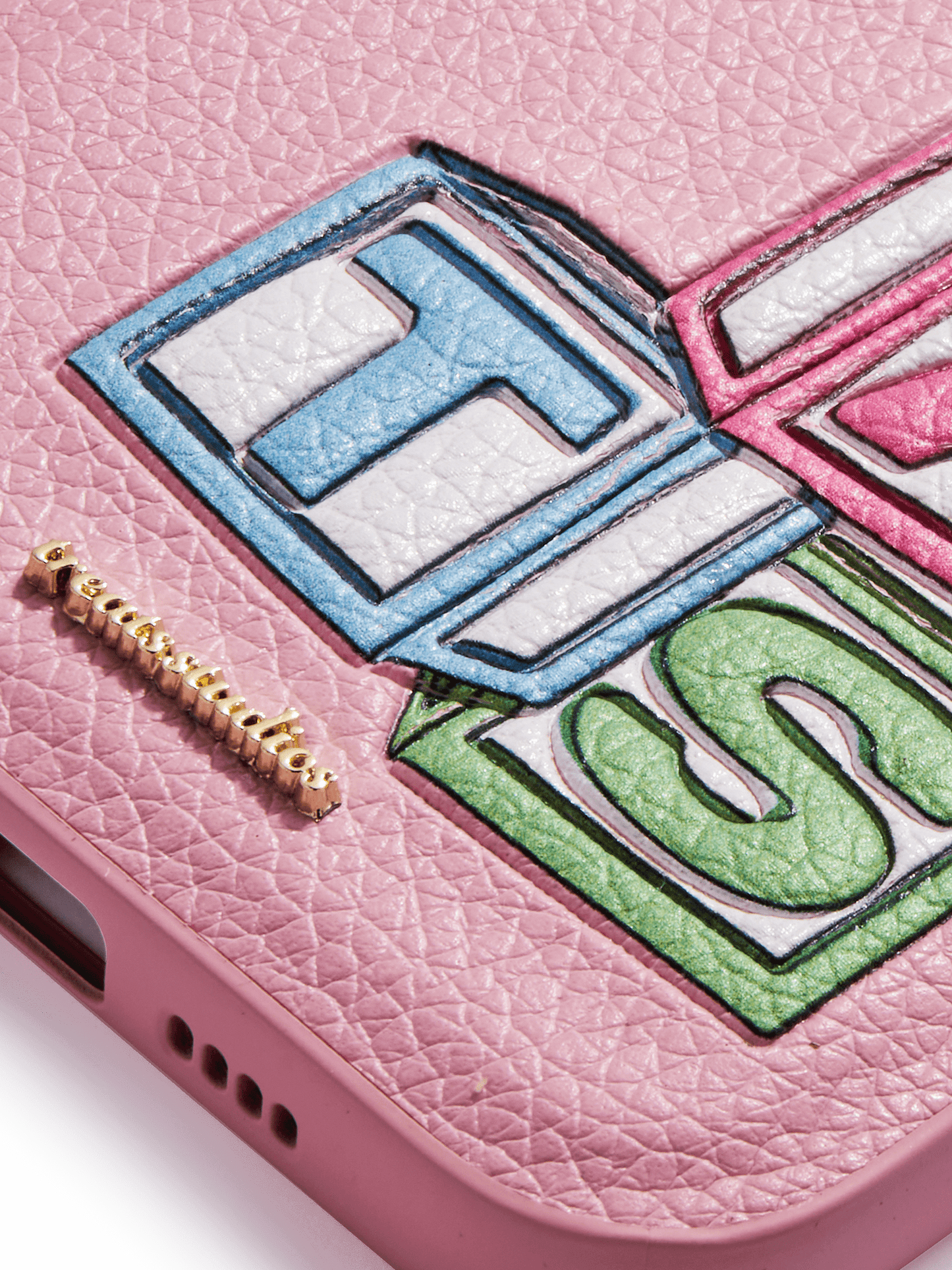 The Building Blocks Case - Pink