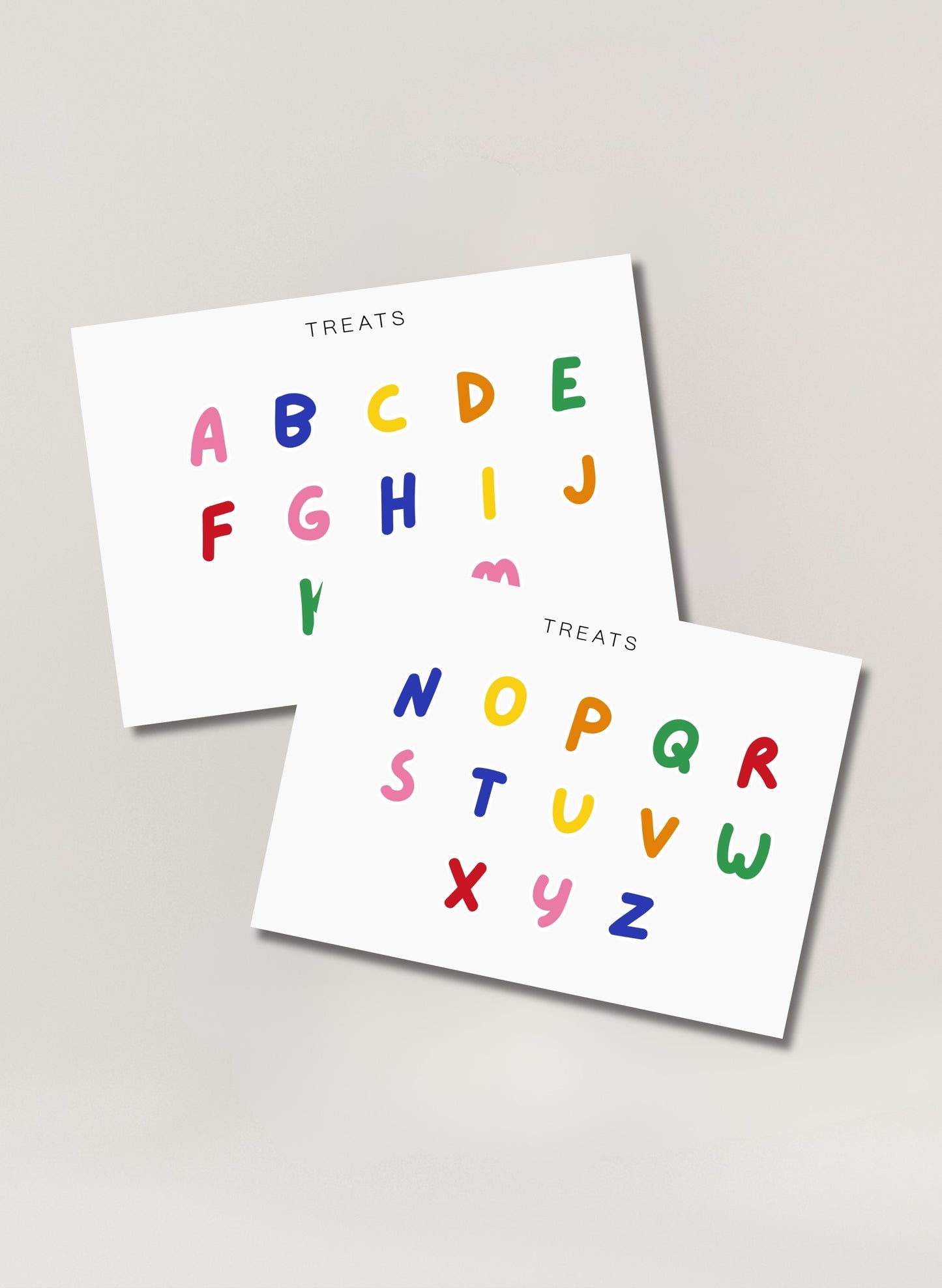 The Alphabet Sticker Pack - Multi
