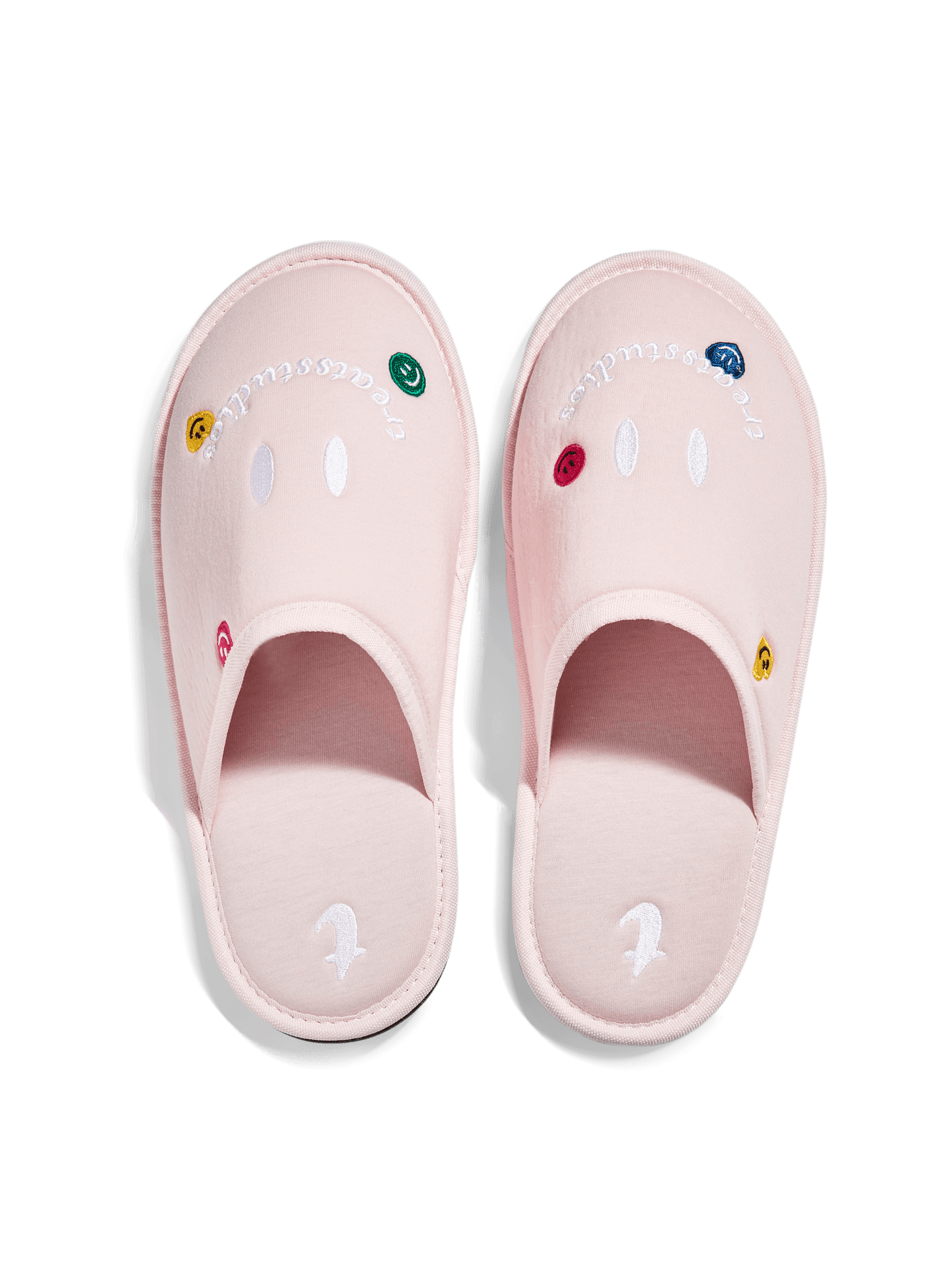 Baby Pink Treats Happy Slippers