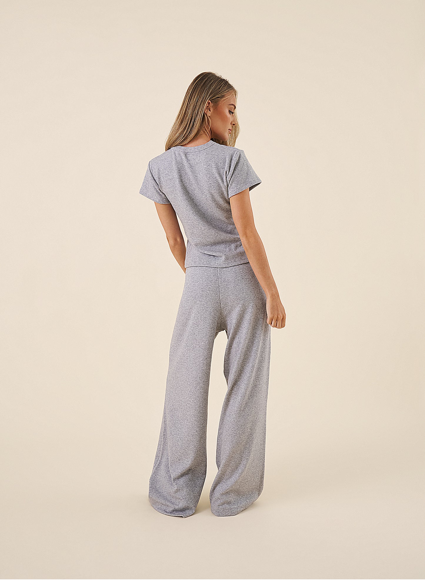 Cosy Knit Set - Grey Marl