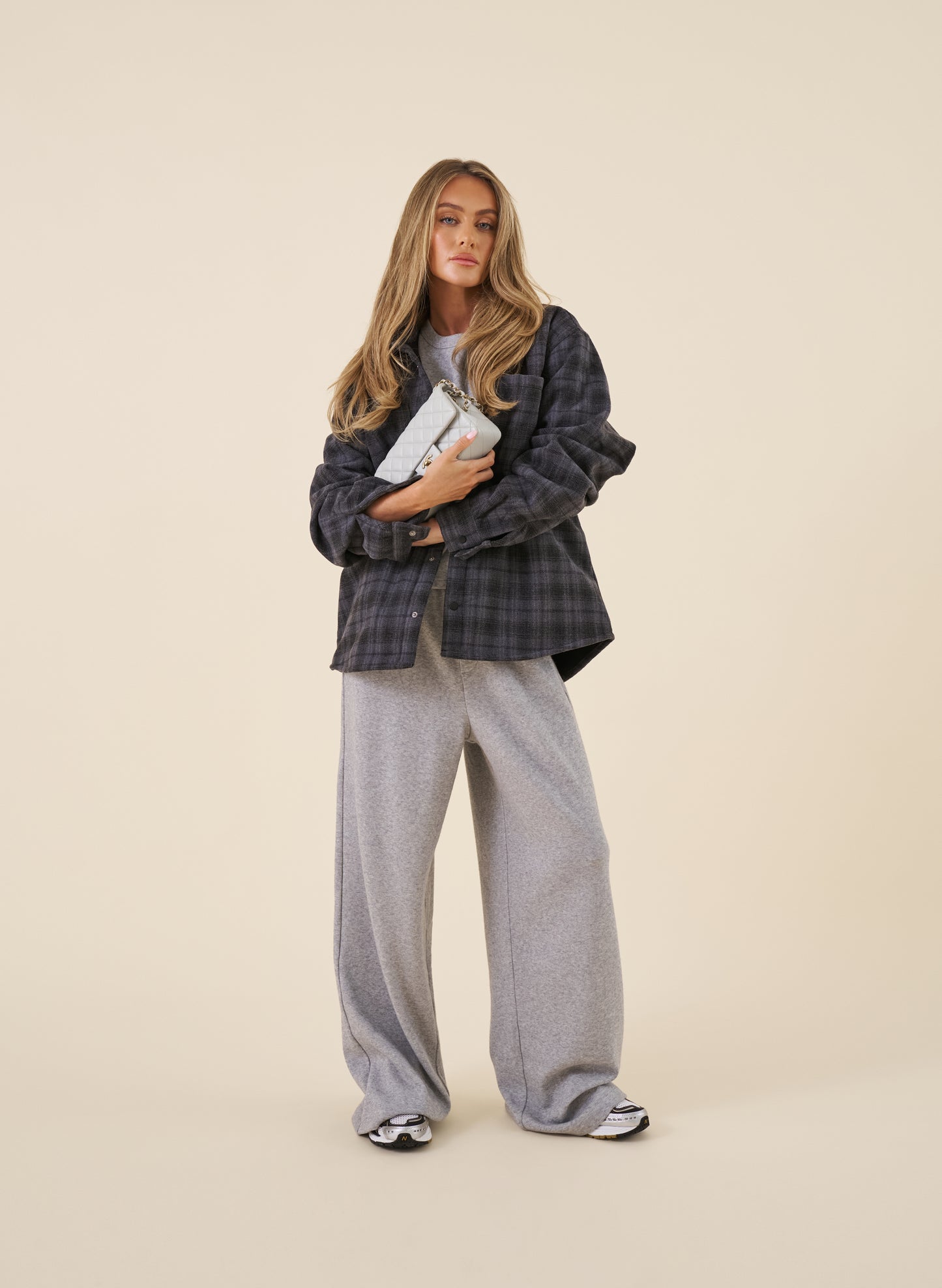 Cosy Knit Set - Grey Marl