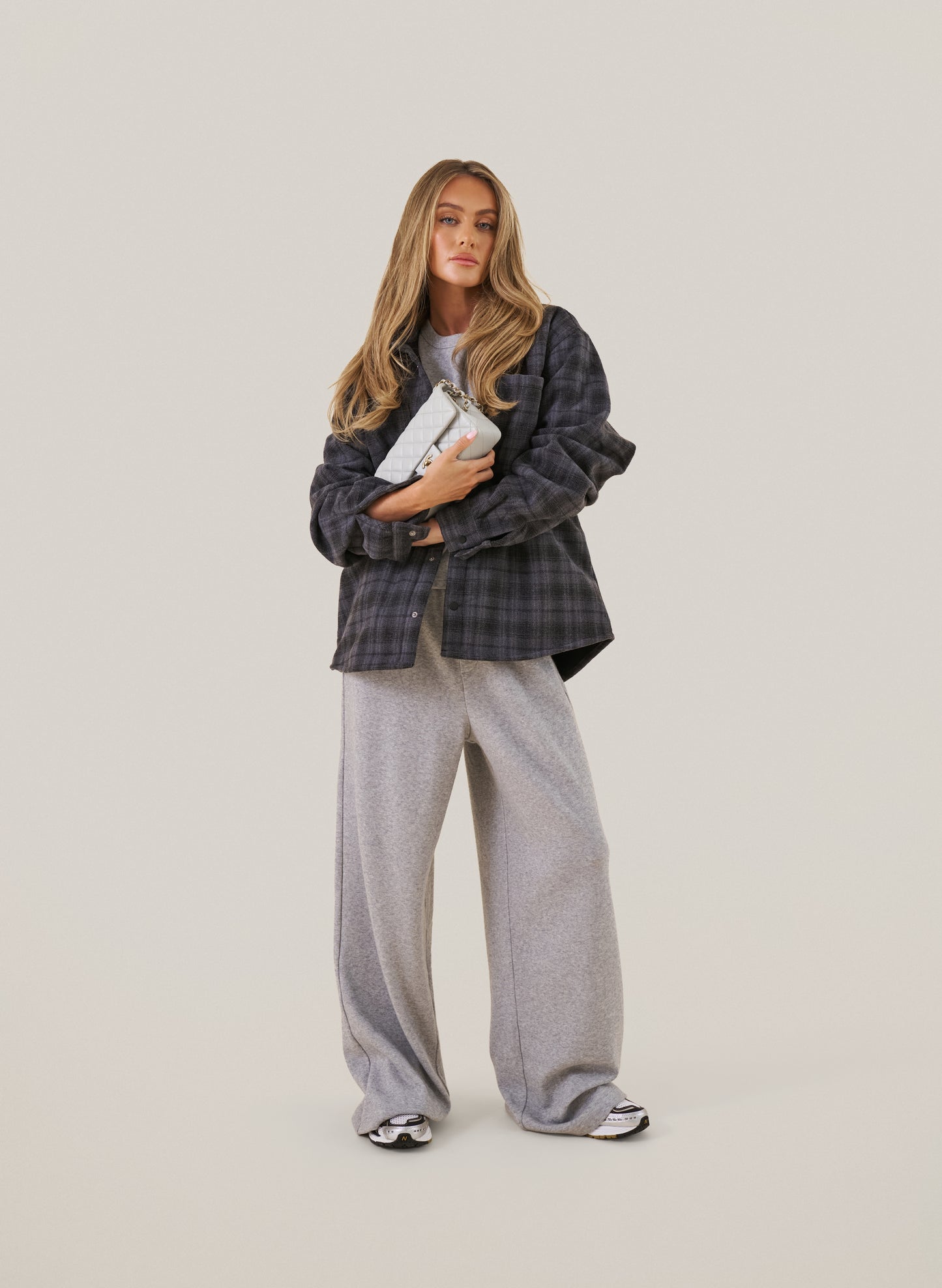 Cosy Knit Set - Grey Marl