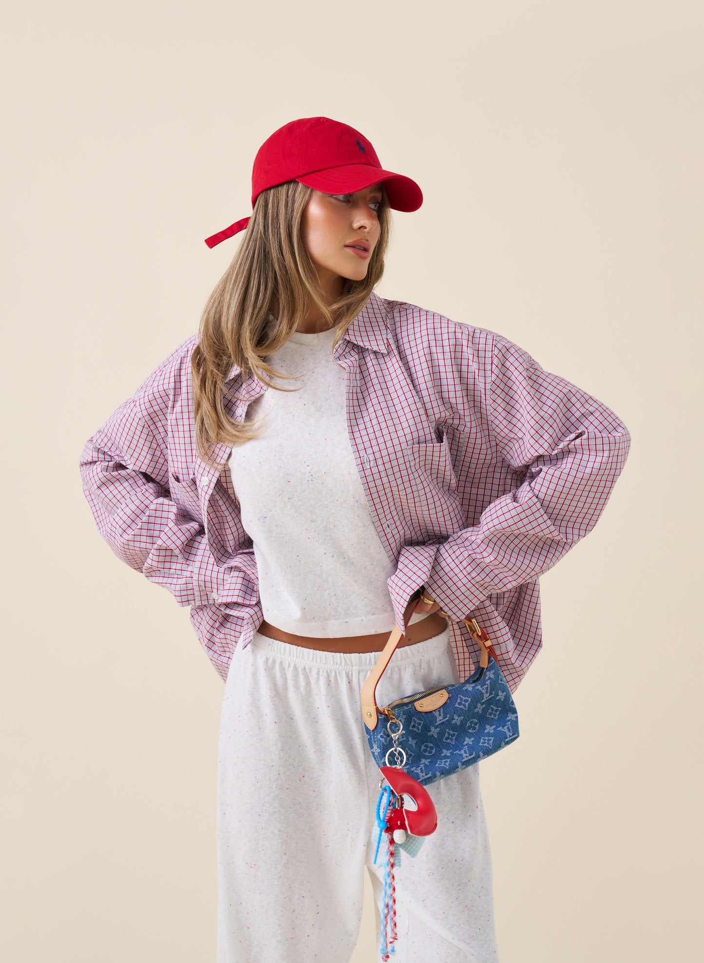 Confetti Trouser Set - Off White