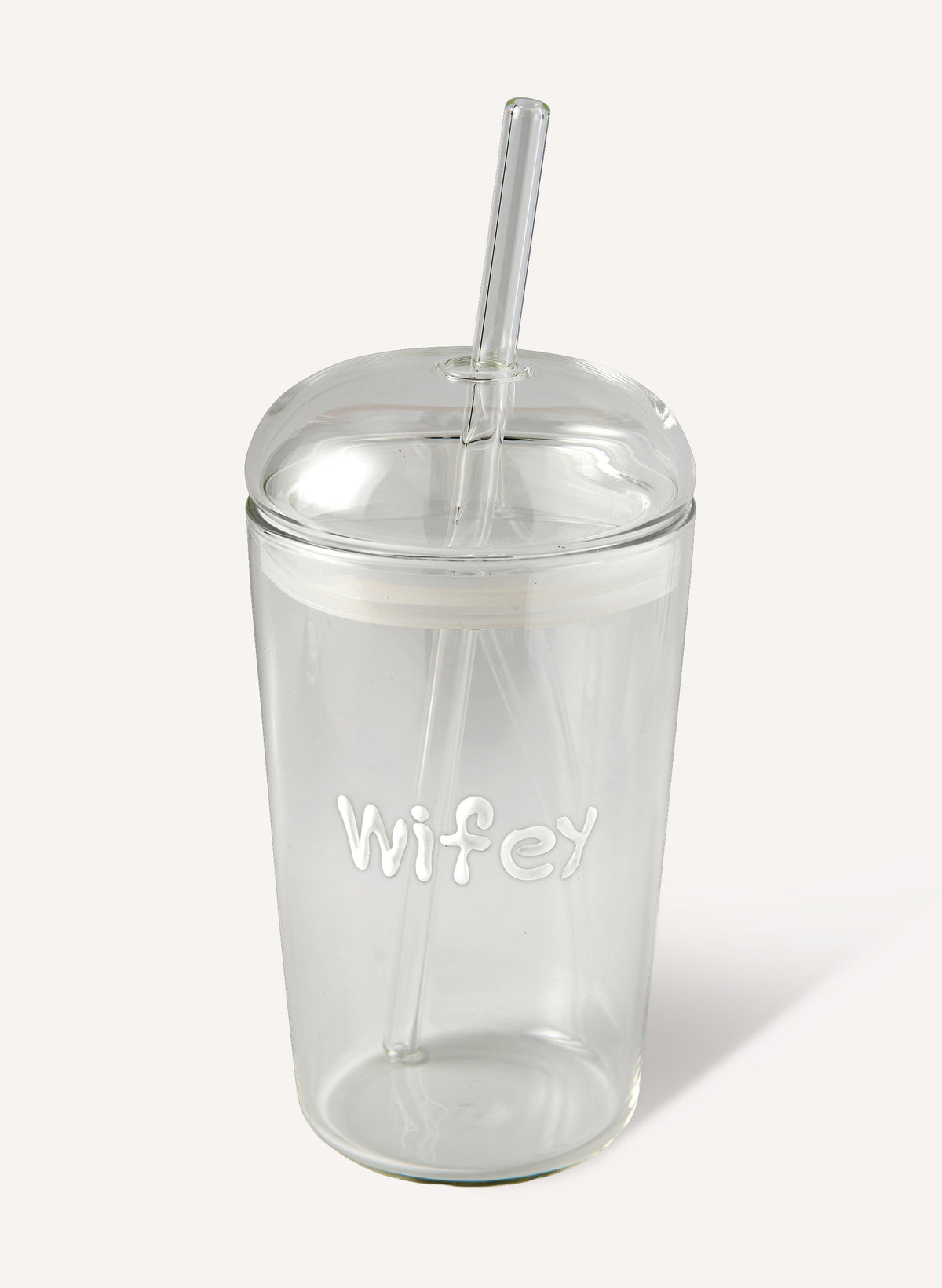 Wifey Glass Tumbler