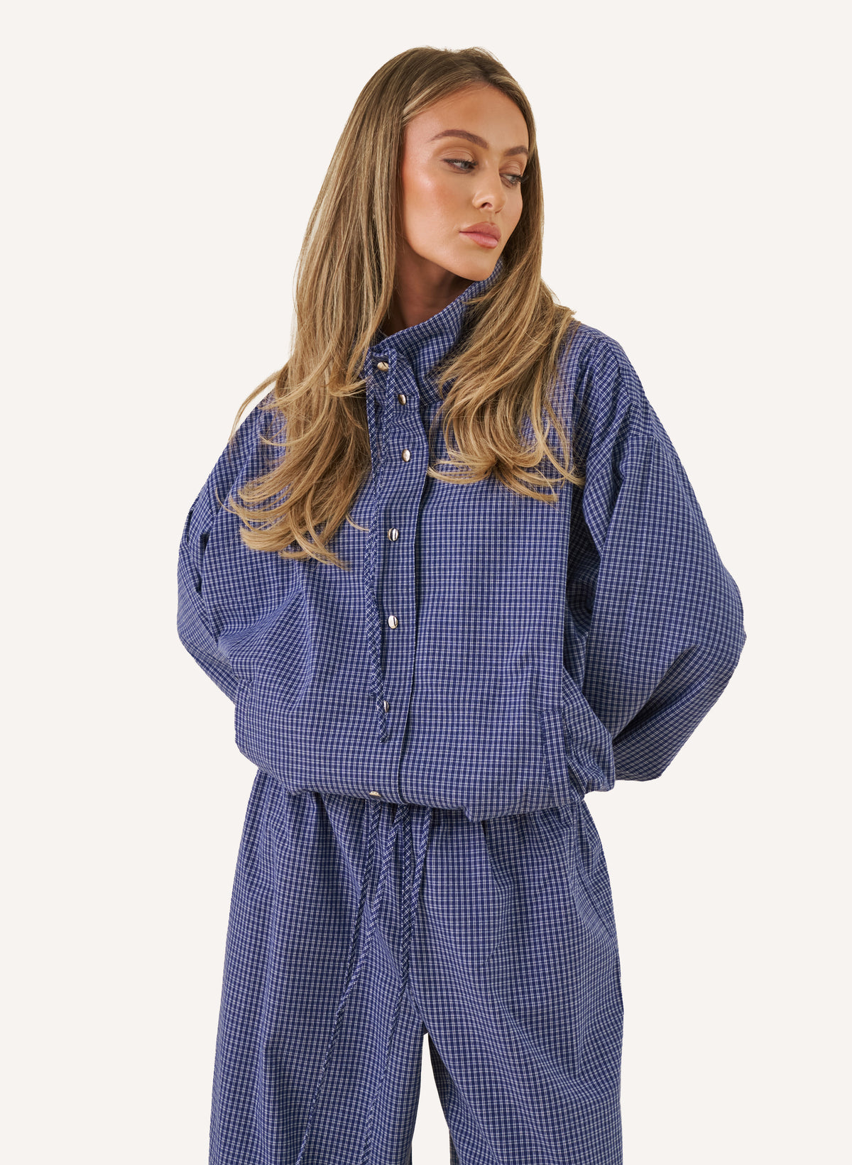 City Girl Set - Blue Check