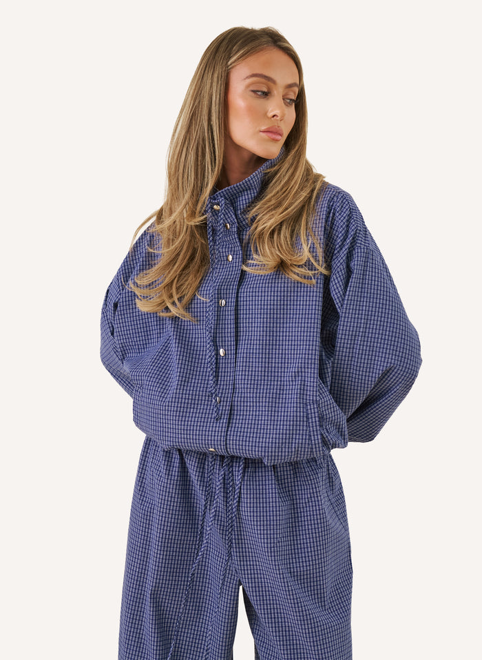 City Girl Set - Blue Check