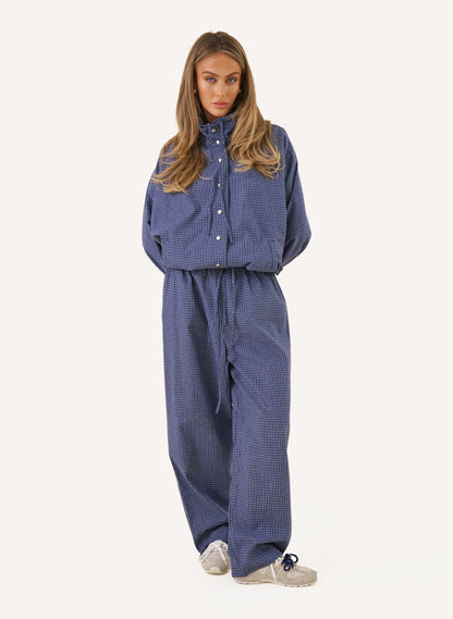 City Girl Set - Blue Check