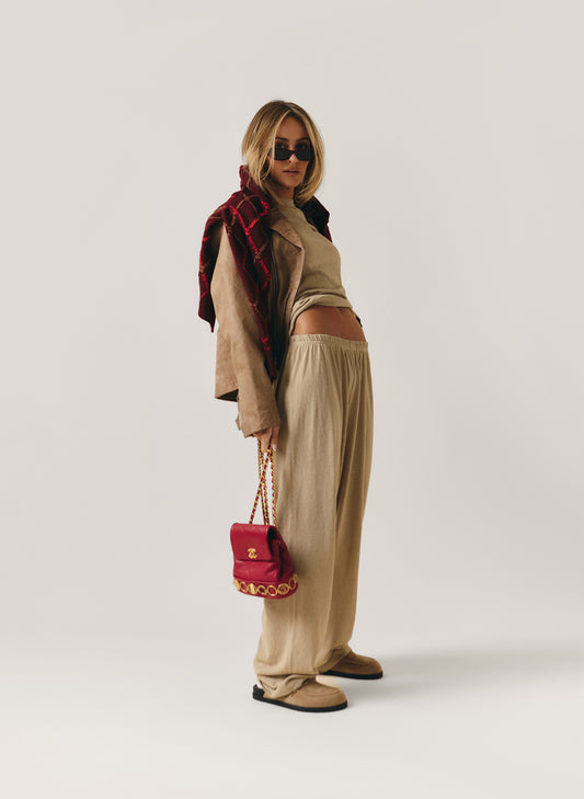 Lightweight Slub Set - Biscuit