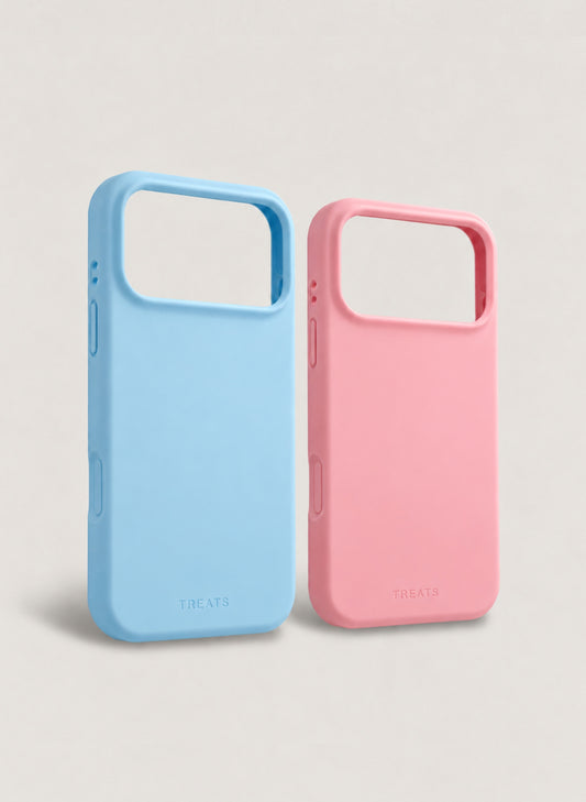 2 Pack Phone Case - Blue/Pink