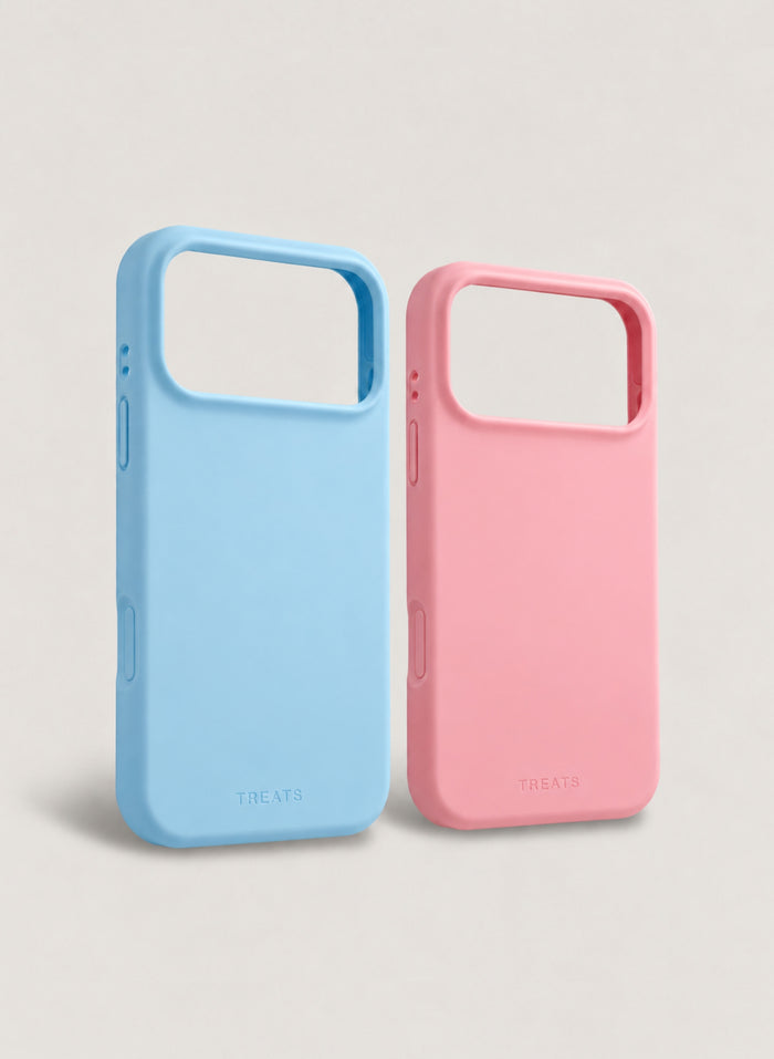 2 Pack Phone Case - Blue/Pink
