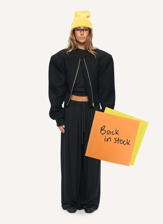 Back To Business Bomber - Black