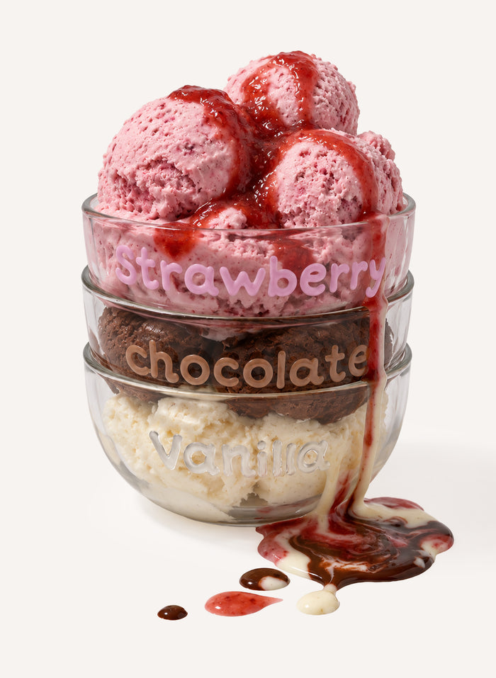 3 Pack Ice Cream Bowls