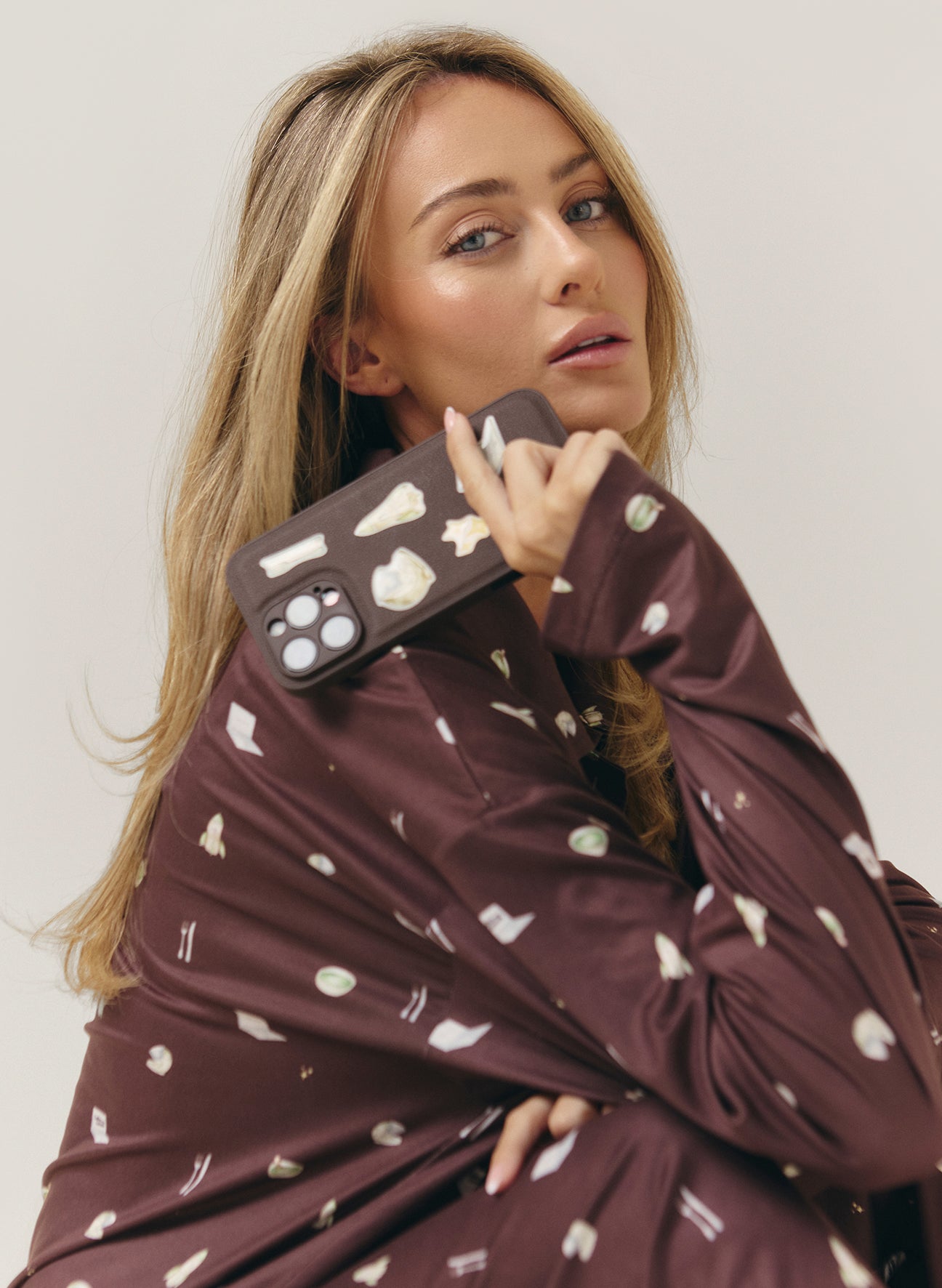 Ladies Who Launch Phone Case - Brown