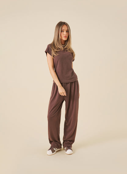 Slub Set - Brown