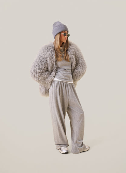 Layered Slub Set - Grey