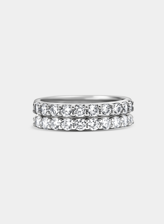 Silver Infinity Stack