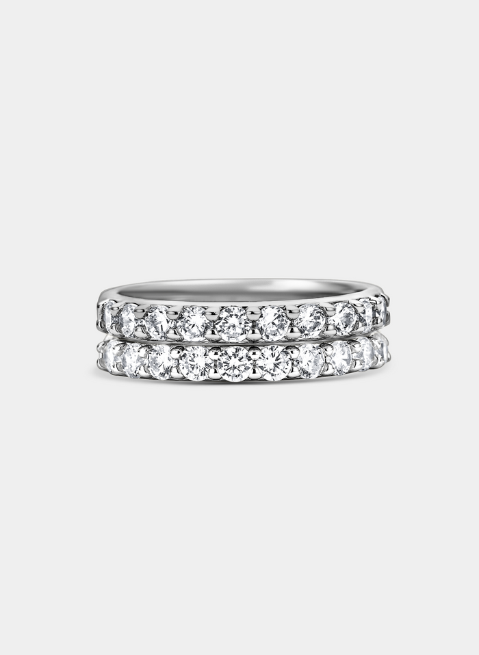 Silver Infinity Stack