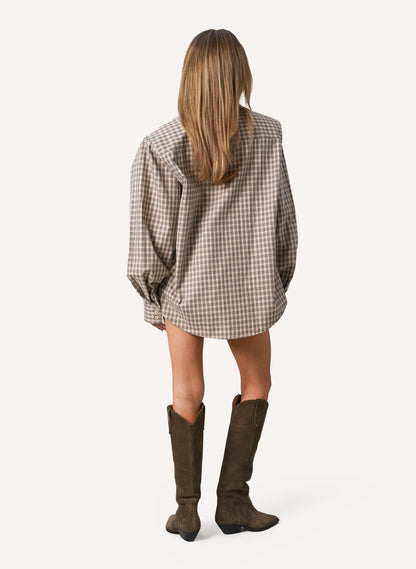 Elevated Check Set - Beige