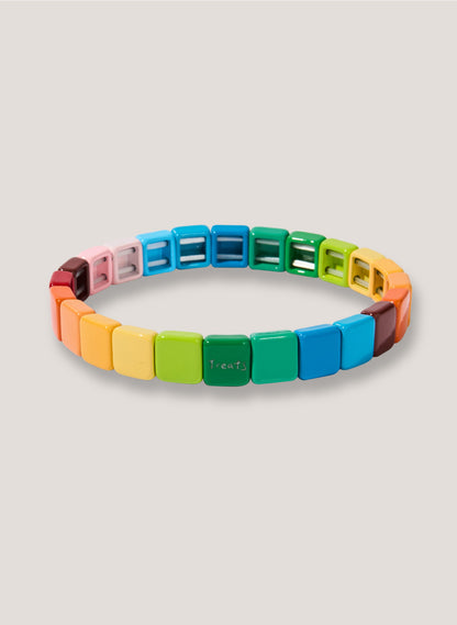 2 Pack Enamel Bracelets - Multi