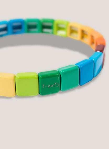 2 Pack Enamel Bracelets - Multi