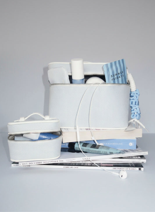 Everything Vanity Bag - Blue