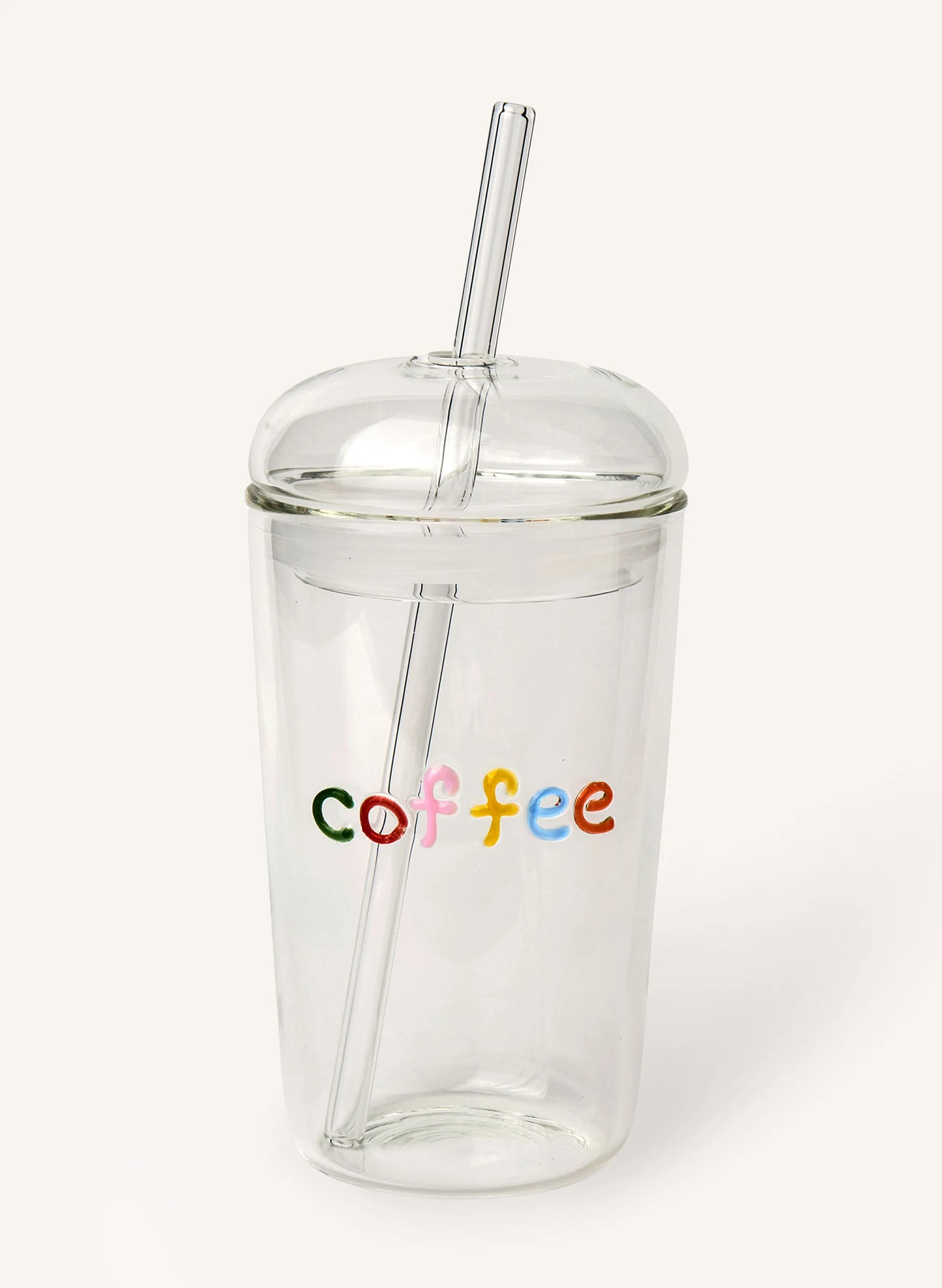 Coffee Glass Tumbler - Multi