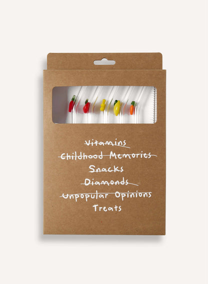 Farmers Market Straw Set