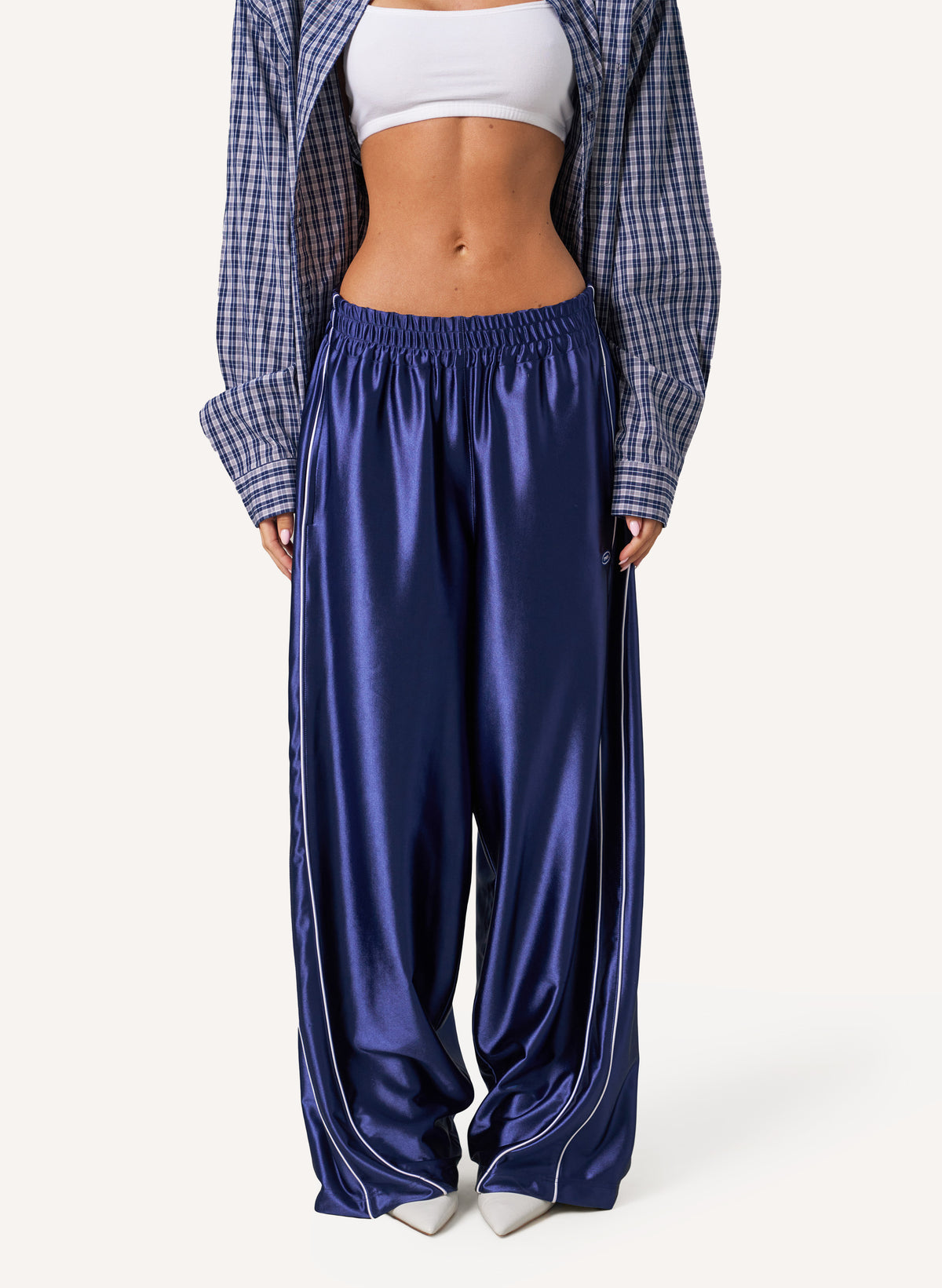 Lights Out Barrel Pant - Navy