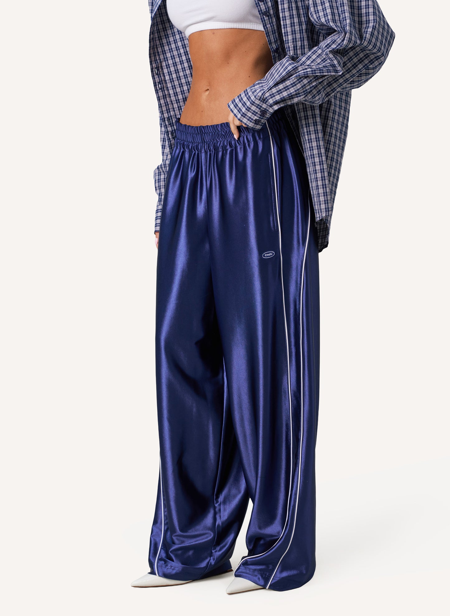 Lights Out Barrel Pant - Navy