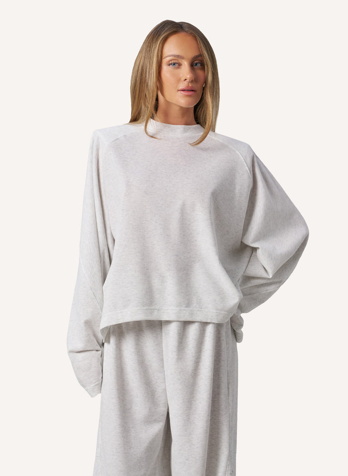 Meet You There Set - Light Grey Marl
