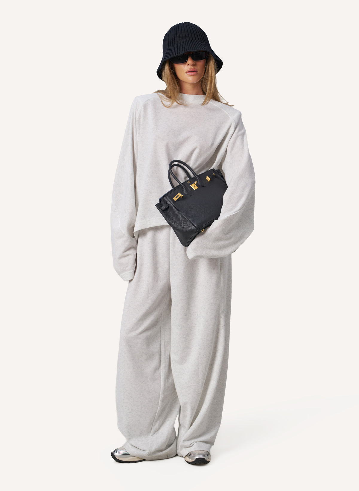 Meet You There Set - Light Grey Marl