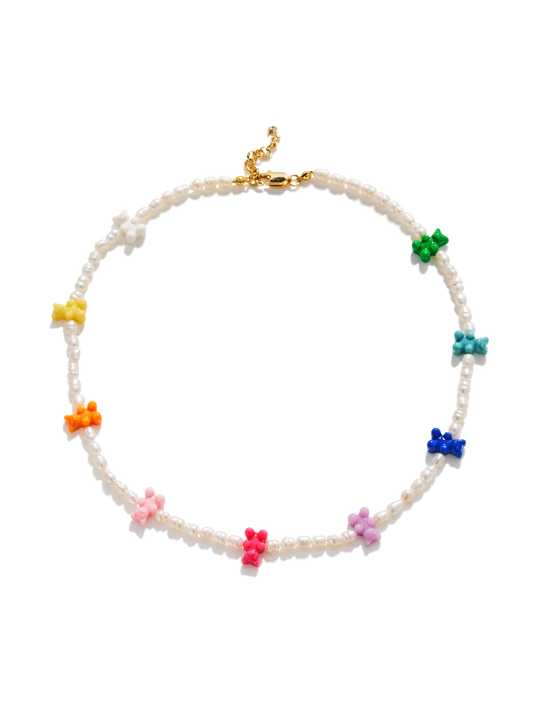 Mini Gummie Pearl Necklace