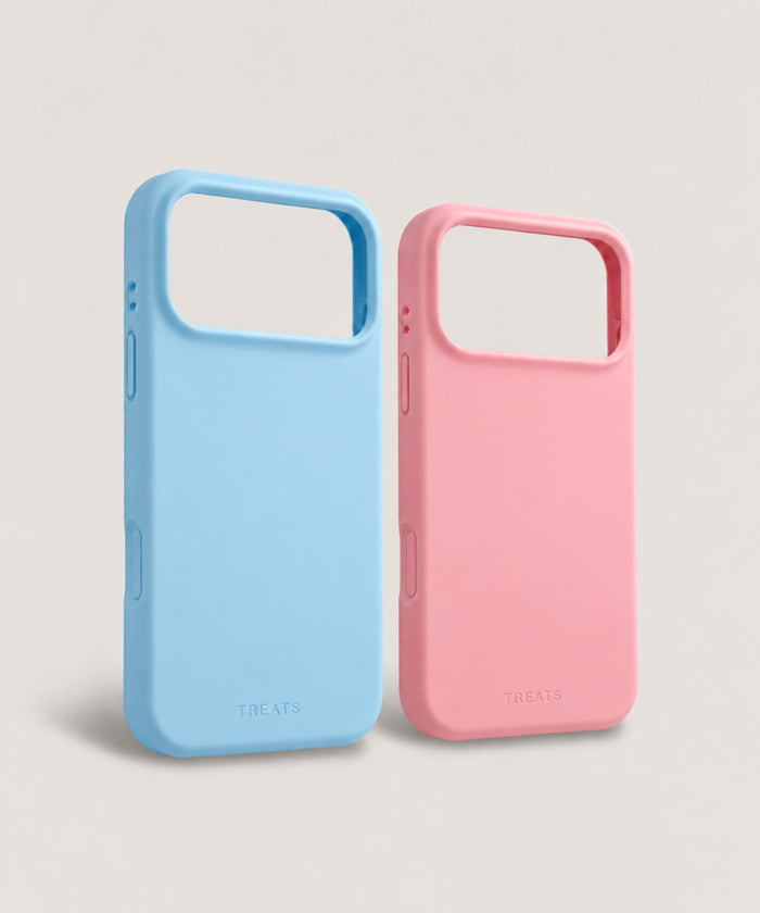 2 Pack Phone Case - Blue/Pink