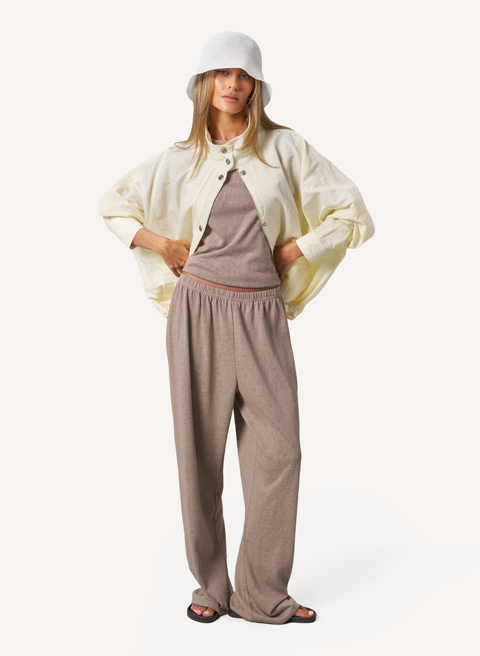 Sloane Slub Set - Beige