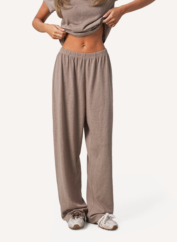 Sloane Slub Set - Beige