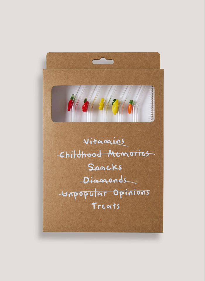 Farmers Market Straw Set