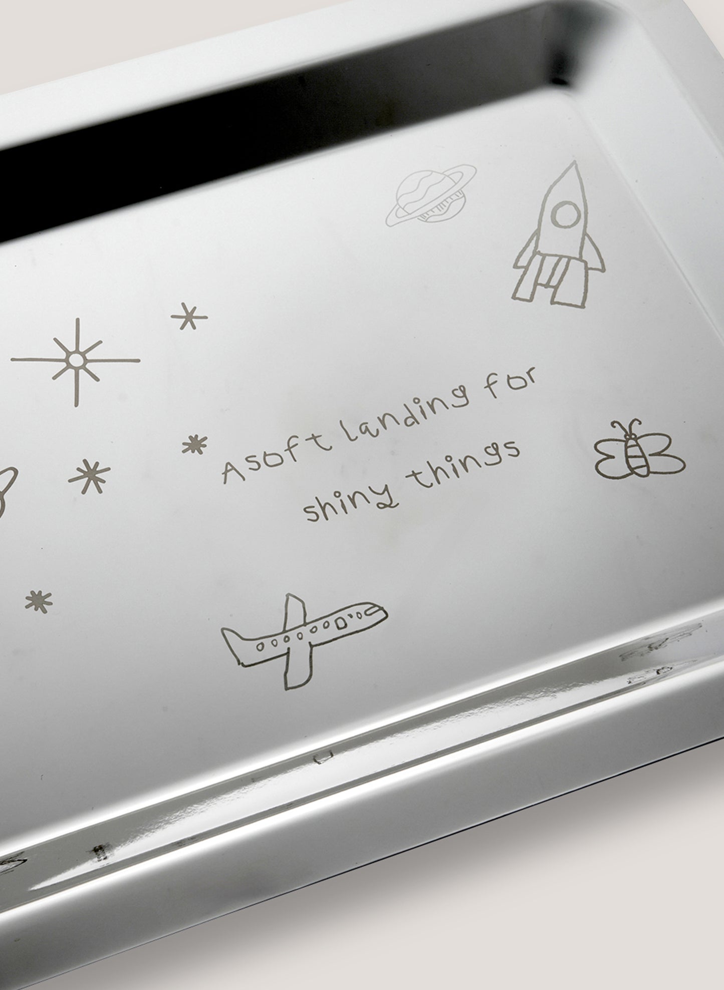 Silver Tray - Soft Landing