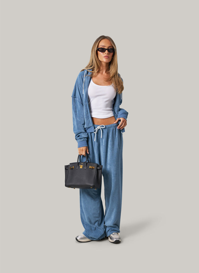Terry Tracksuit - Denim Blue