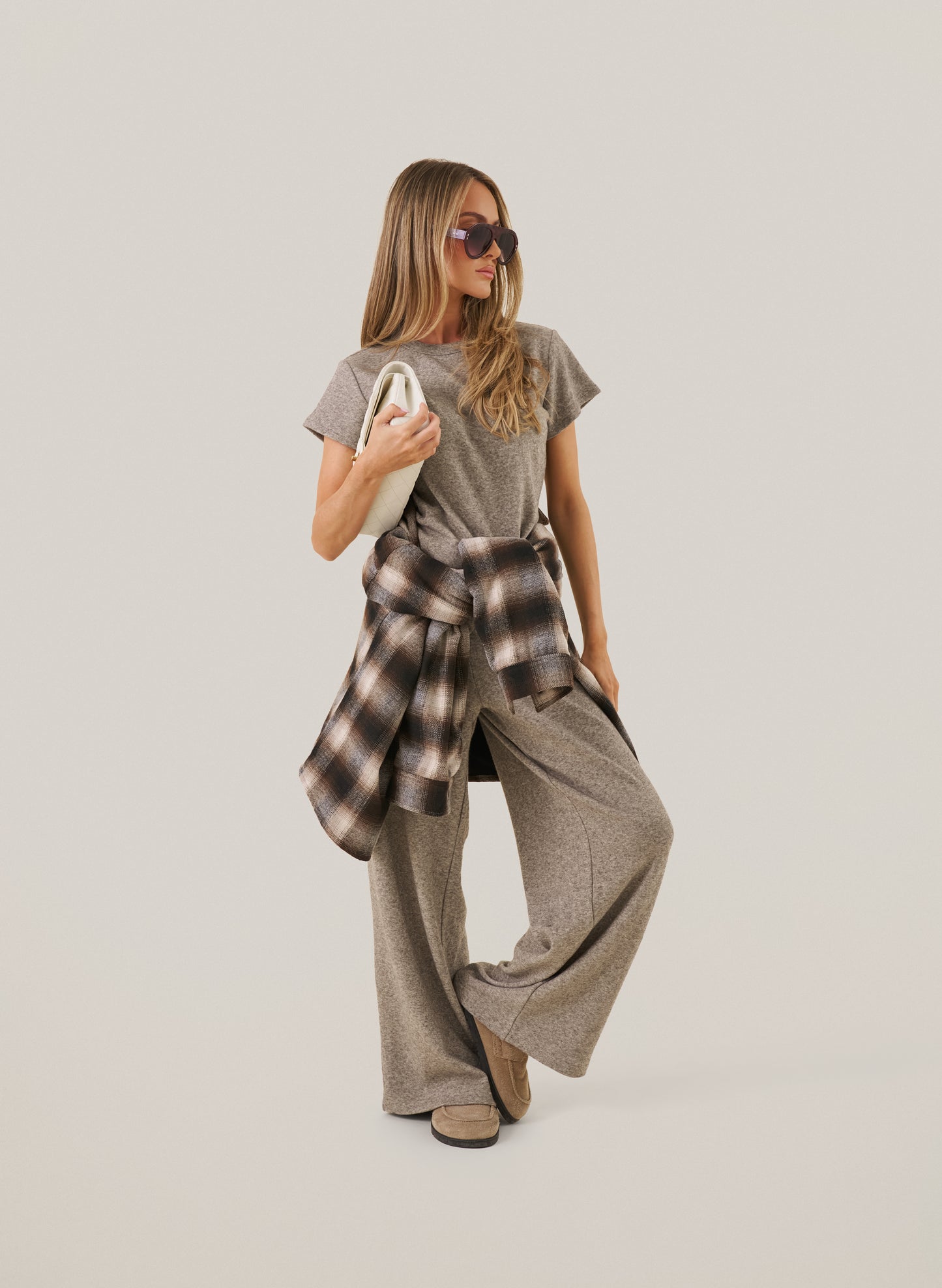 Cosy Knit Set - Taupe