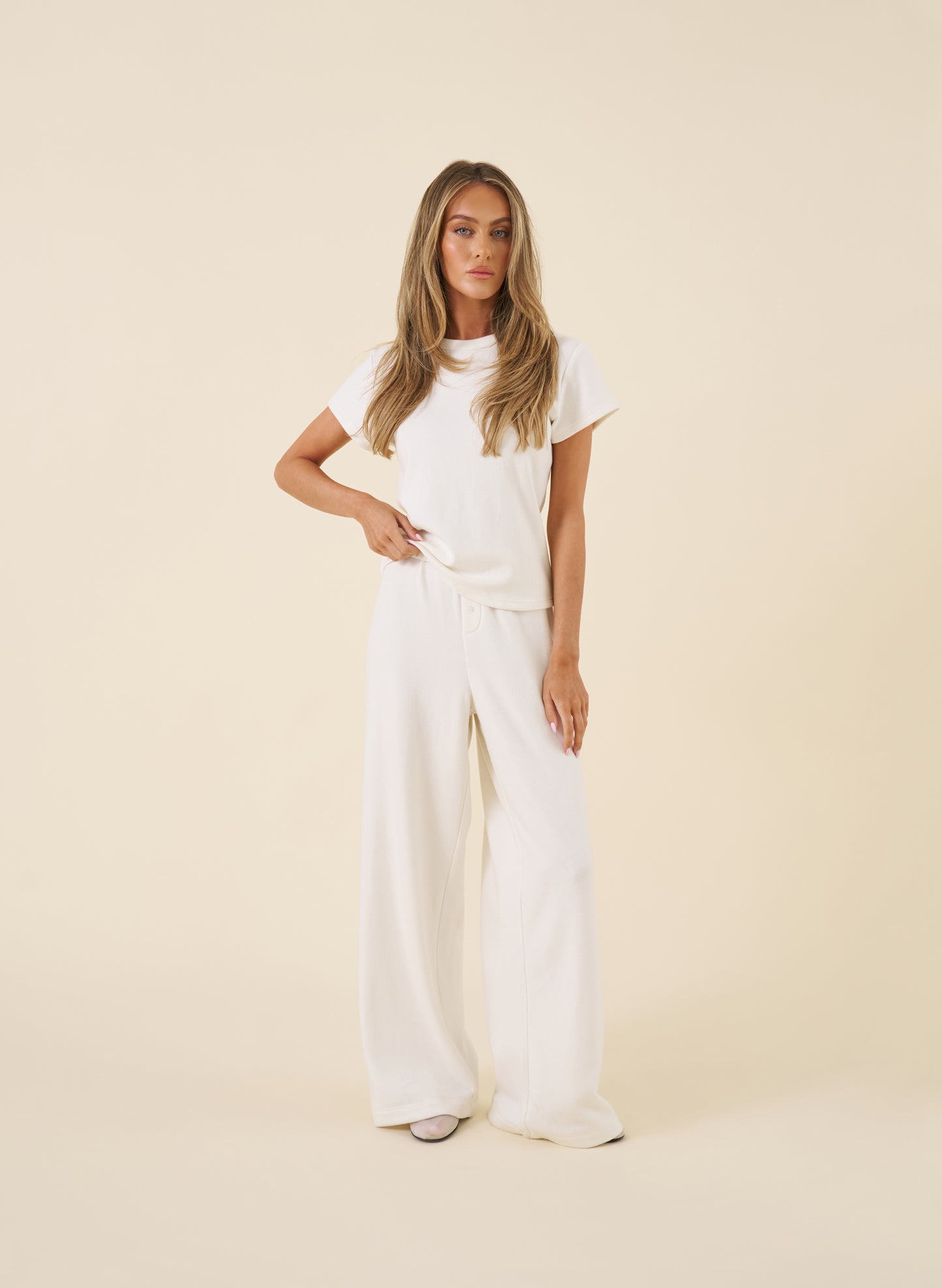 Cosy Knit Set  - White