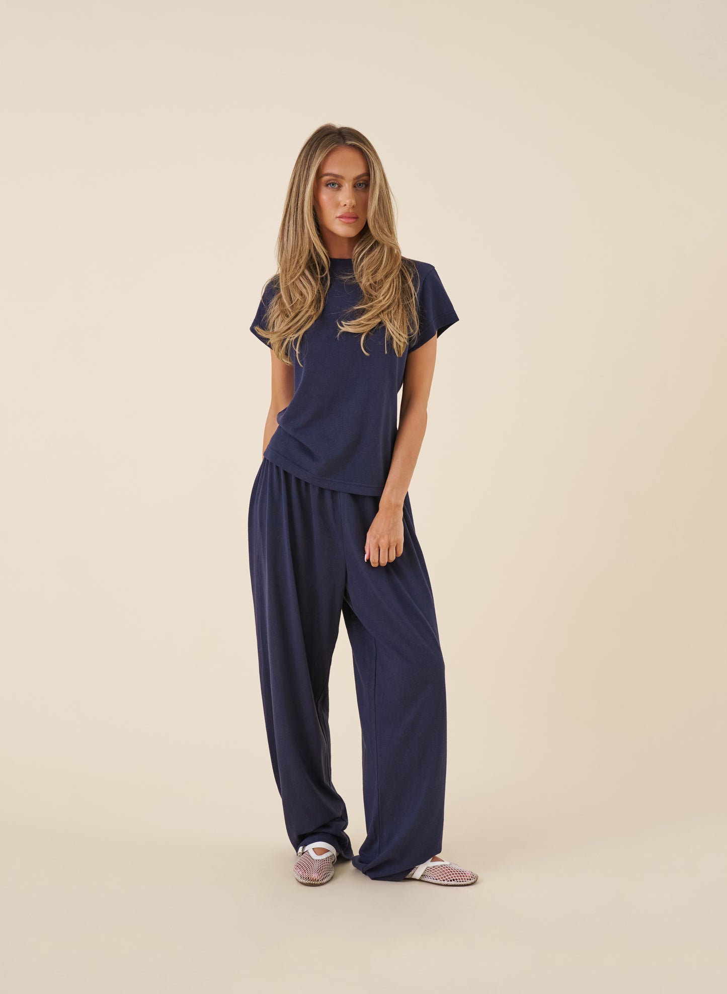 Slub Set - Navy