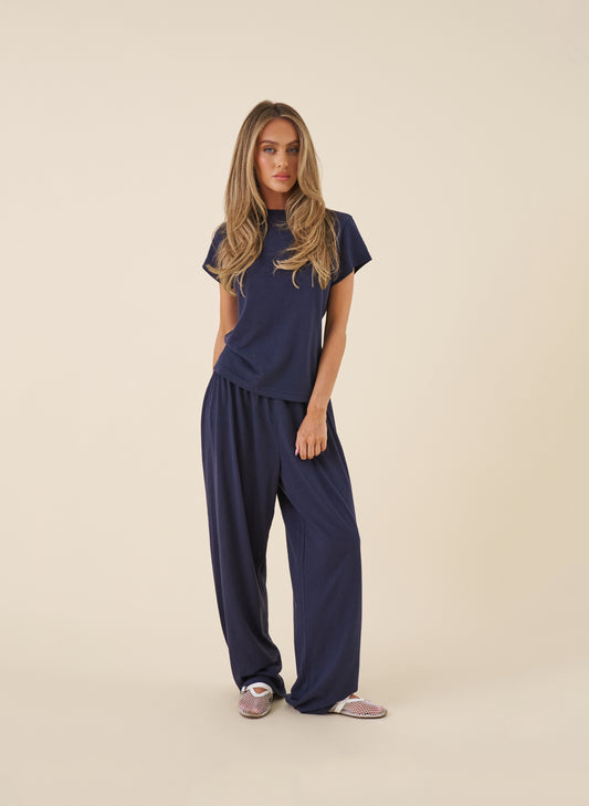 Slub Set - Navy
