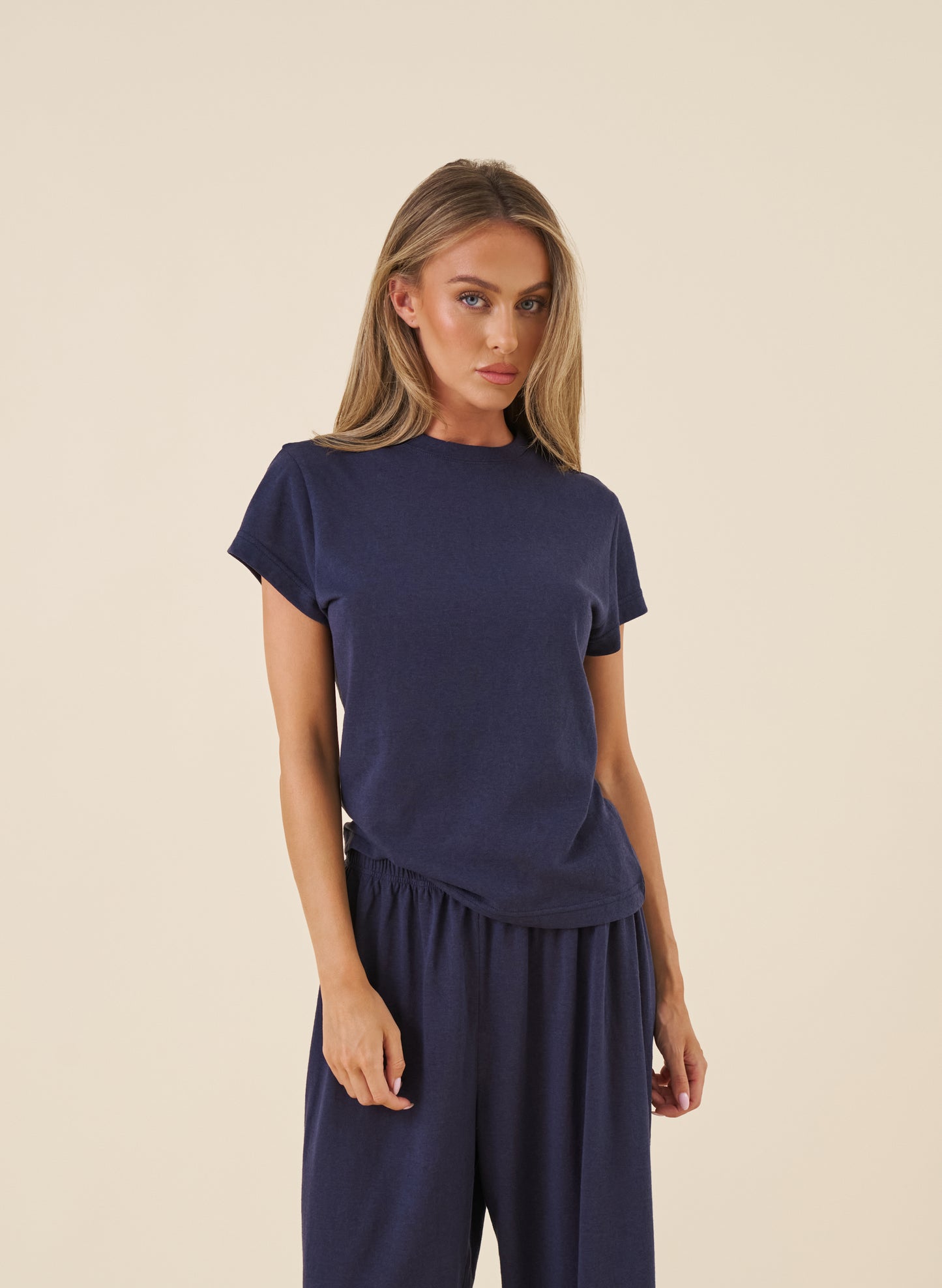 Slub Set - Navy