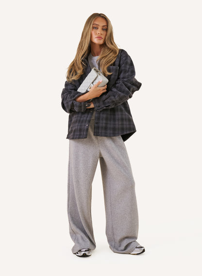 Cosy Knit Set - Grey Marl