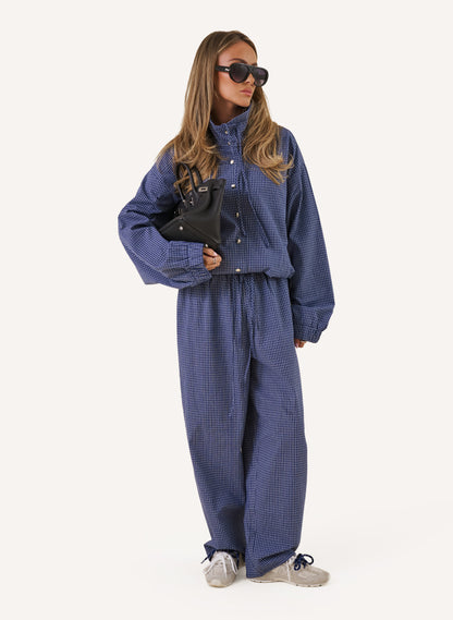 City Girl Set - Blue Check