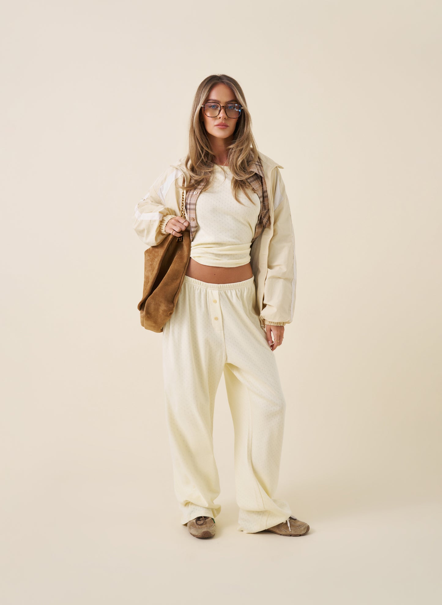 Pointelle Pyjama Set - Butter Yellow