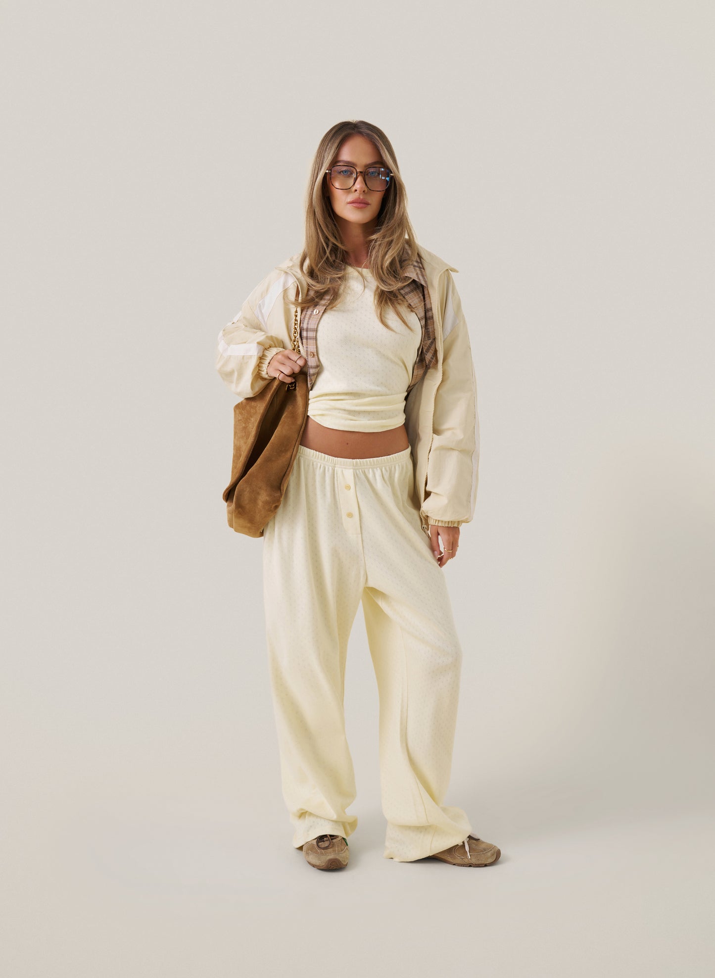 Pointelle Pyjama Set - Butter Yellow