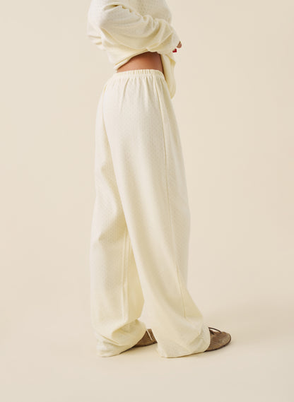 Pointelle Pyjama Set - Butter Yellow